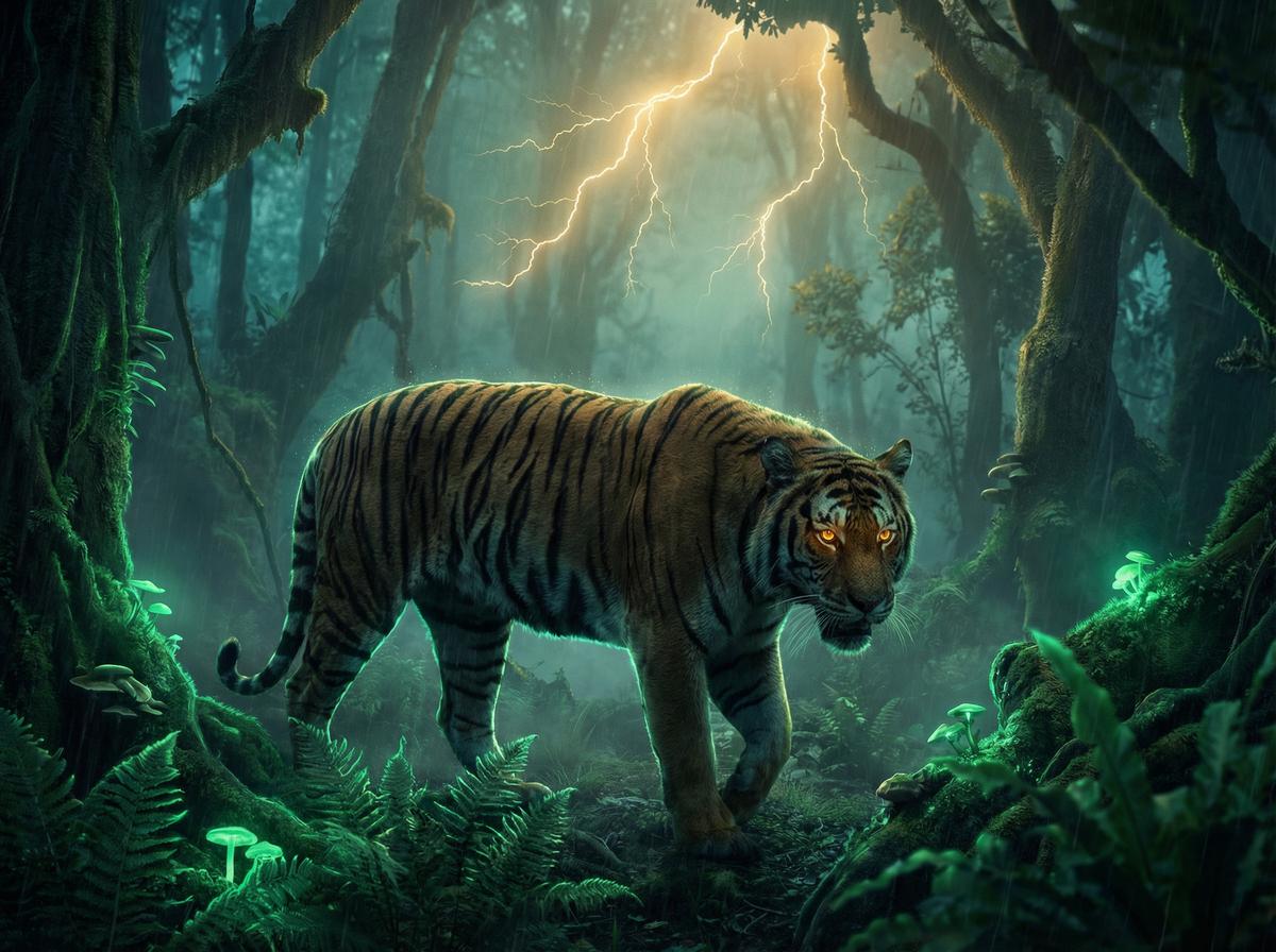 日本三级-孟加拉虎丛林狩猎视频